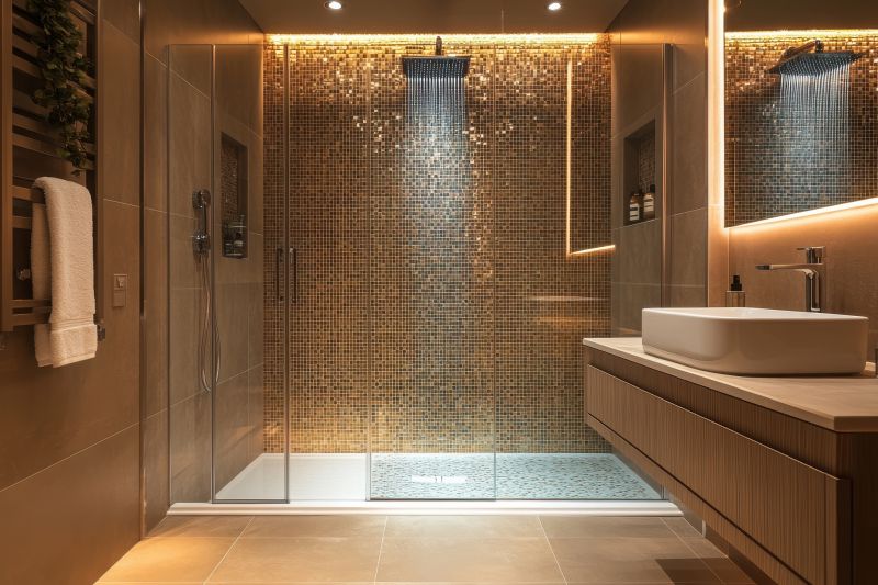 Luxurious Bathroom with Walk-In Shower