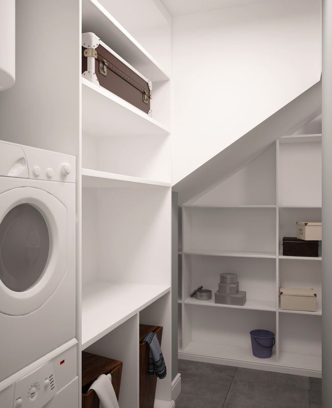 Floating Shelves and Storage